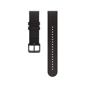 WB 20MM LTHR BLK/RED M/L