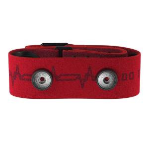 POLAR PRO CHEST STRAP TEXT RED M-XXL