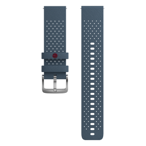 WRIST BAND 22MM BLU/GRY S-L